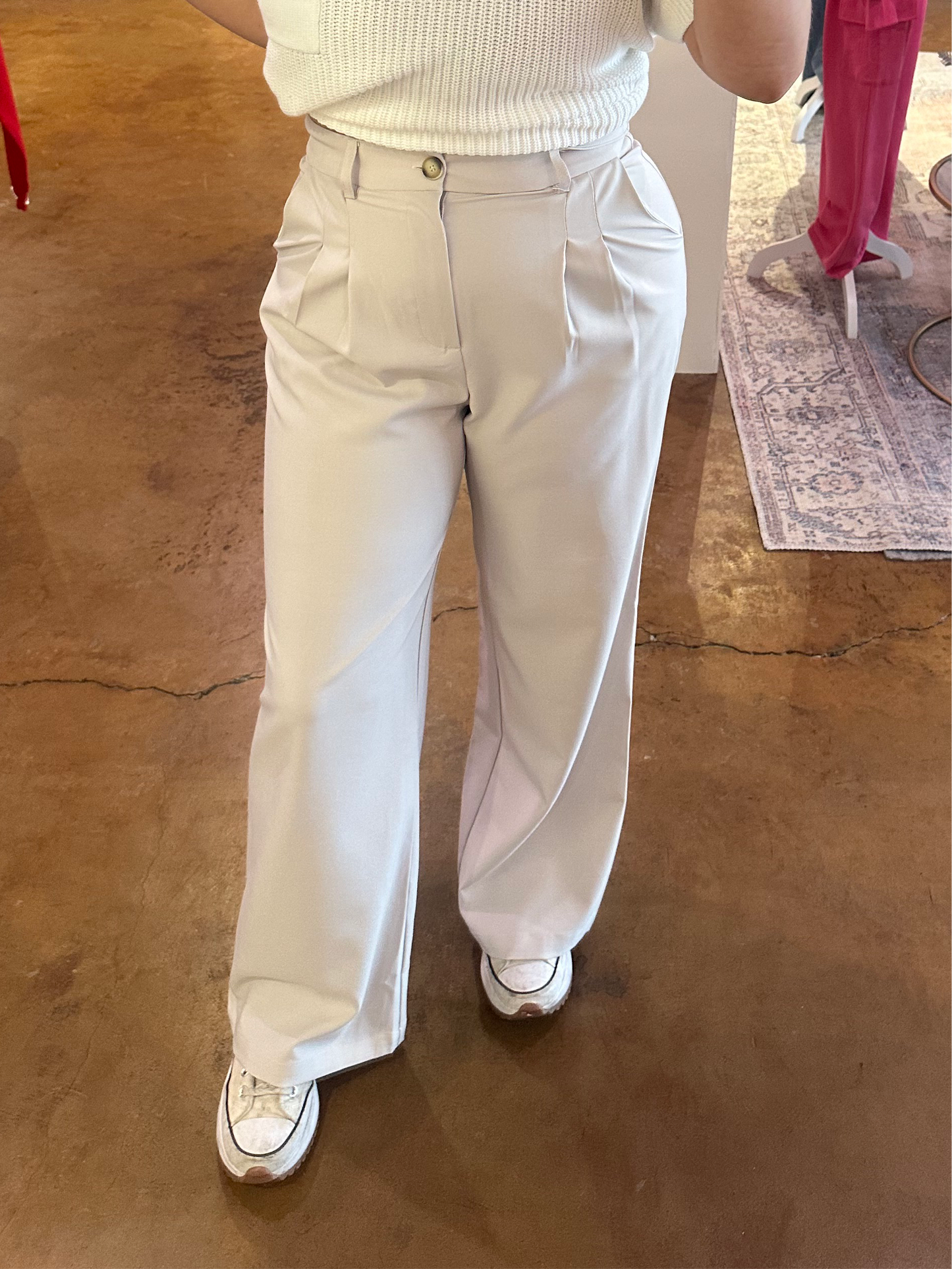 Suit Me Straight Leg Pants