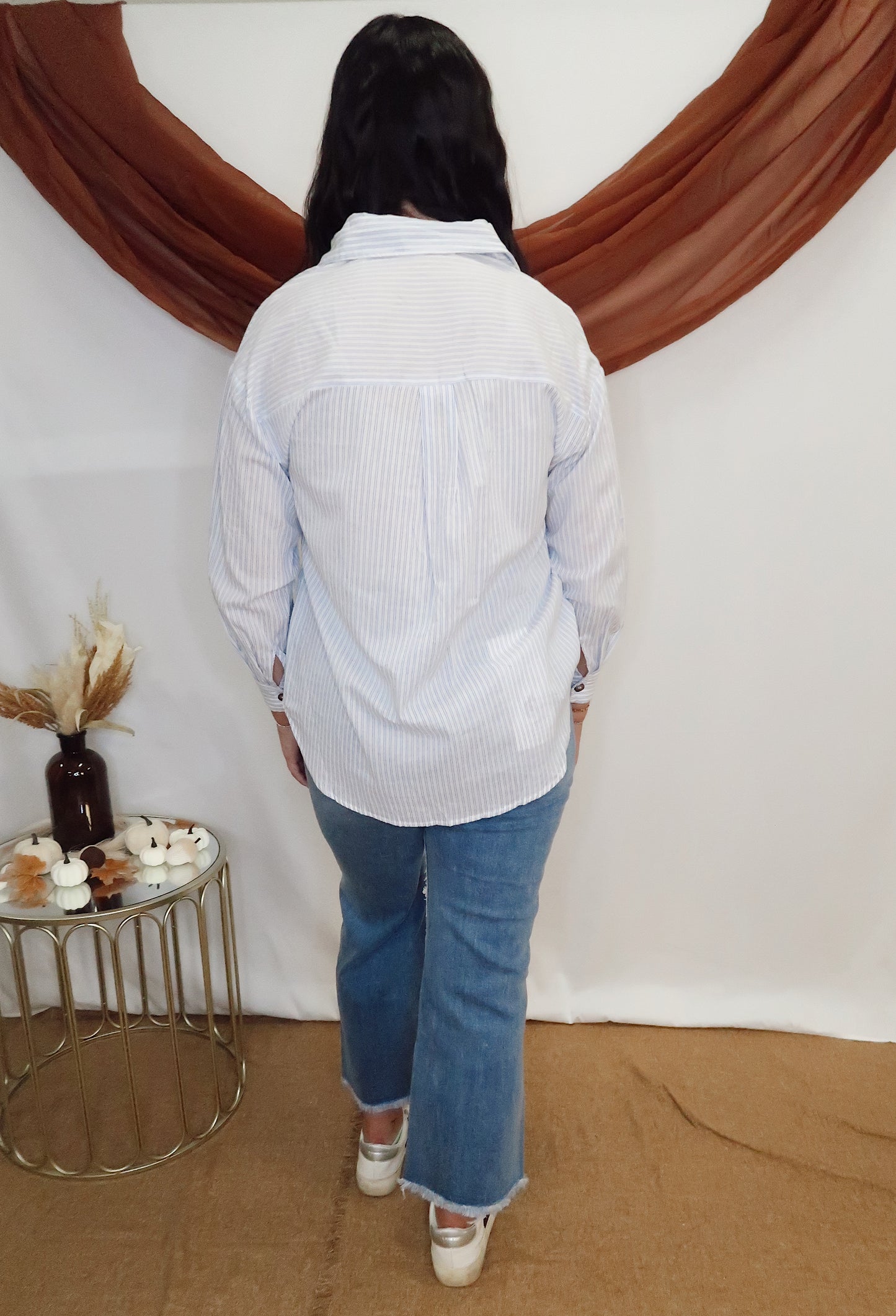 Annie Pin Stripe Shirt