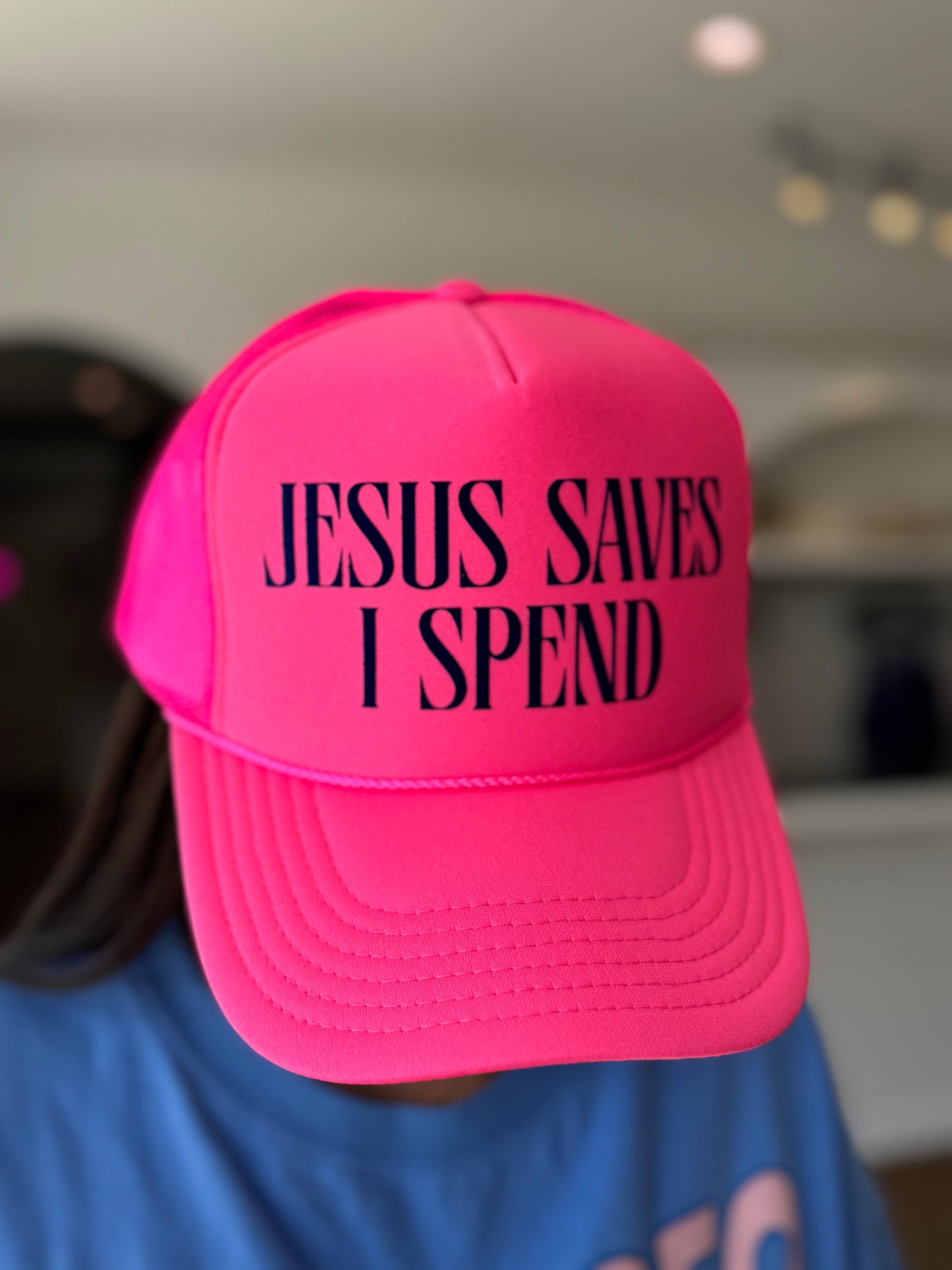 JESUS SAVES I SPEND