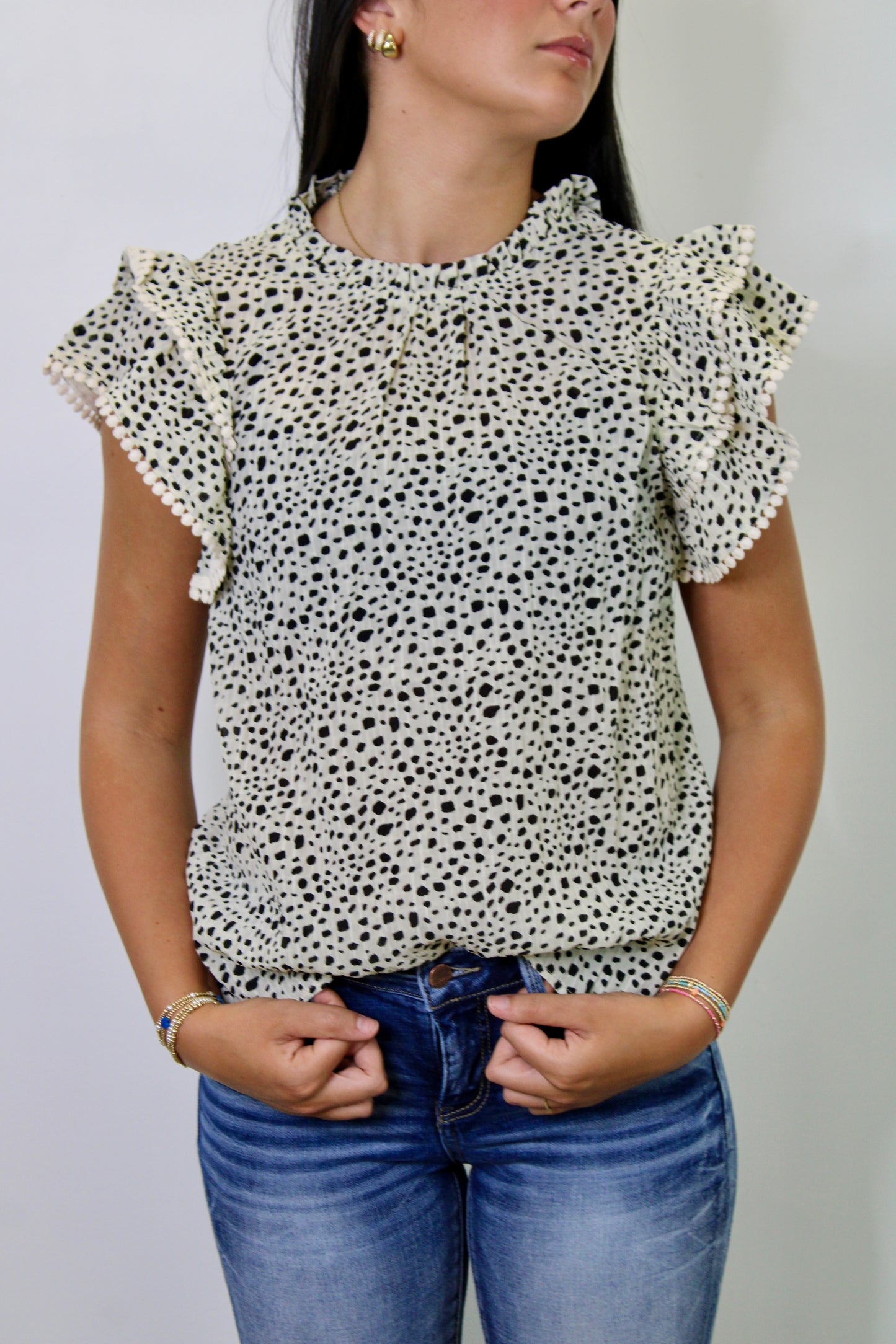 Ruffle and Bloom Top