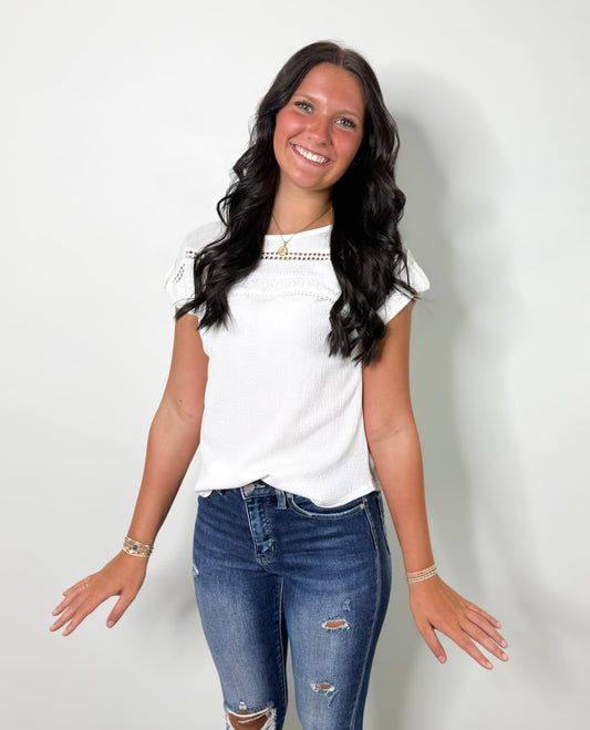 Lace Whisper Blouse