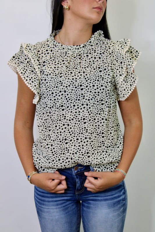 Ruffle and Bloom Top